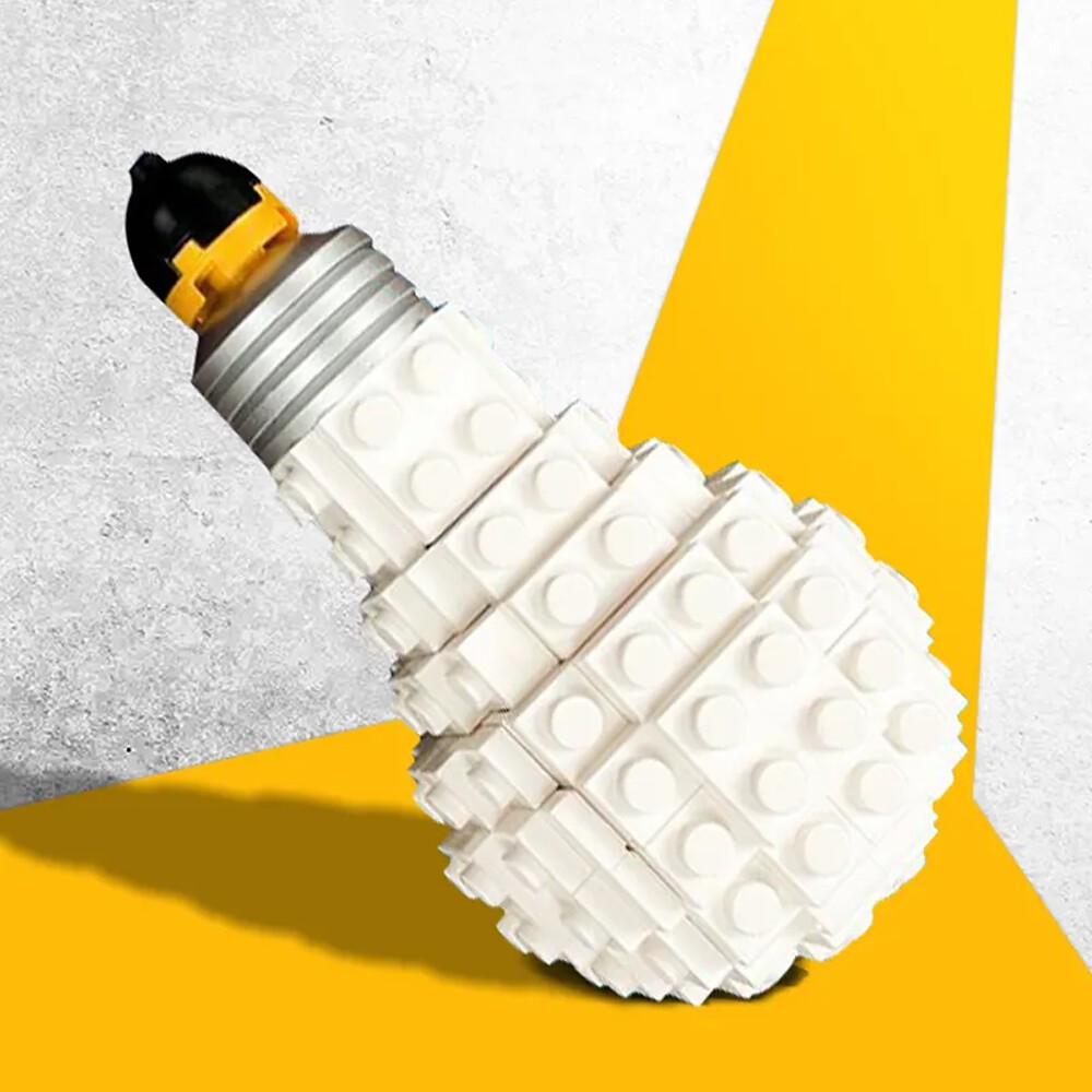 Light Bulb Model Collection Display Building Set 142 Pcs