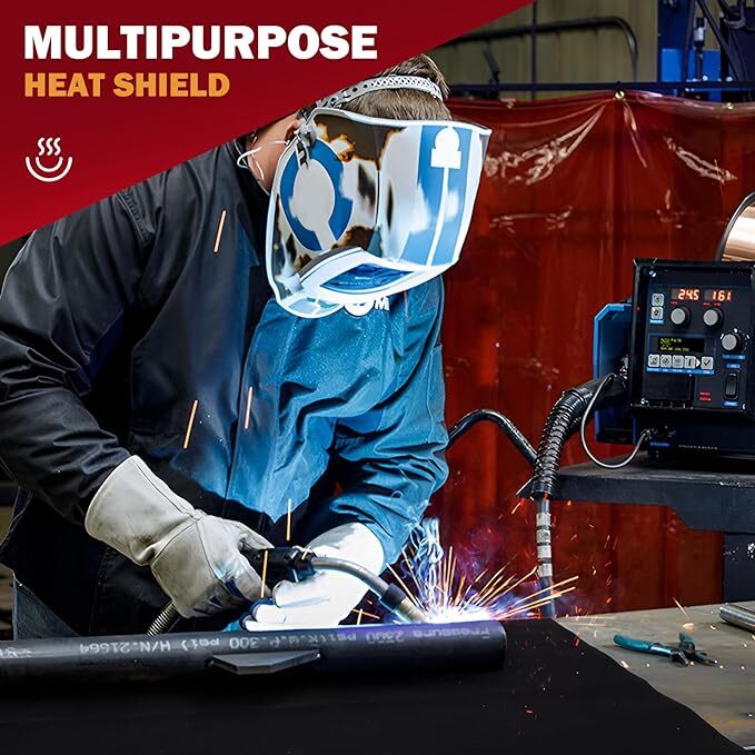 40"x40" Welding Blanket Fireproof Flame Carbon Felt for Welders Retardant Fabric