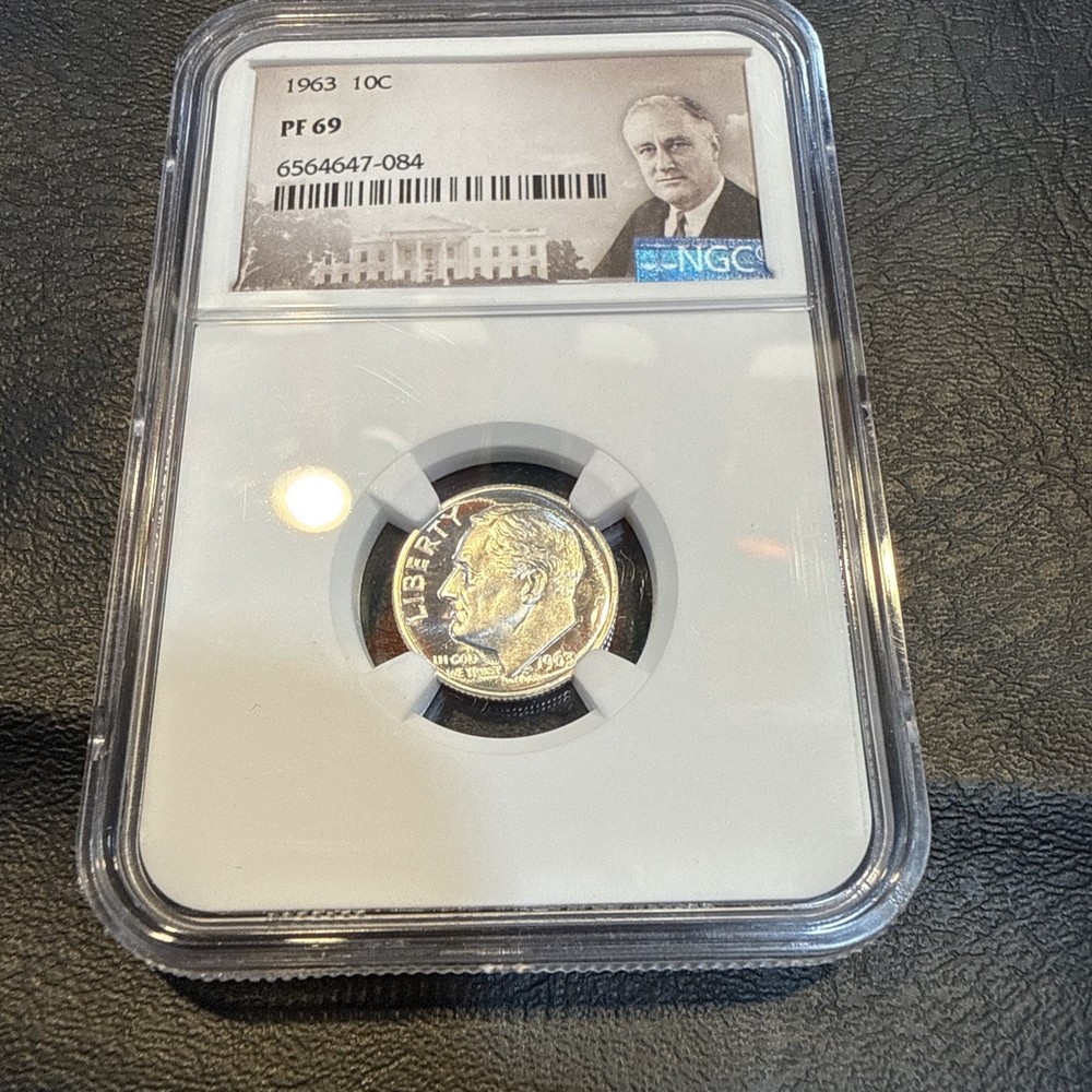 1963 NGC Proof Set PF69 Matching Holders