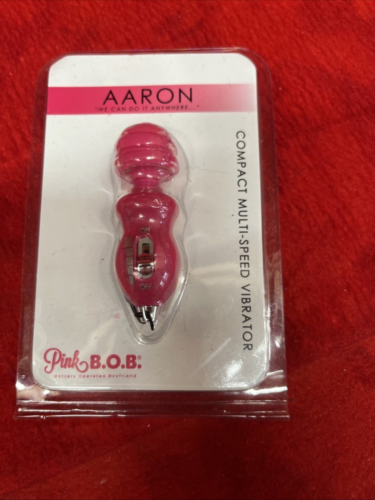 AARON PINK BOB COMPACT MULTI SPEED VIBRATOR (p3)