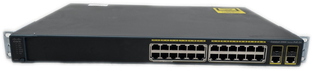 Cisco WS-C2960-24PC-L 24-Port PoE Ethernet Switch