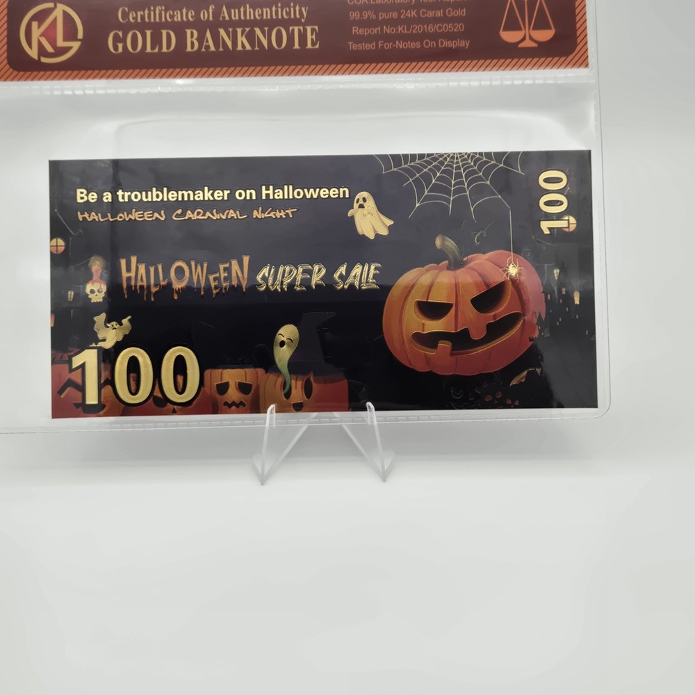 Halloween Novelty Bank Note