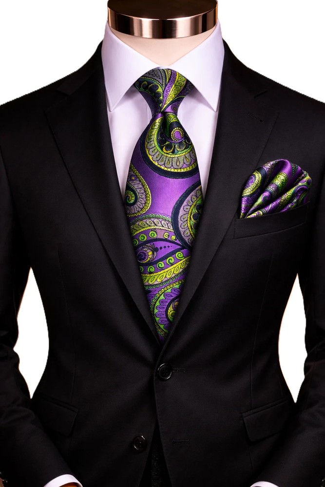 BRUNO TIE & POCKET SQAURE by VERSE9