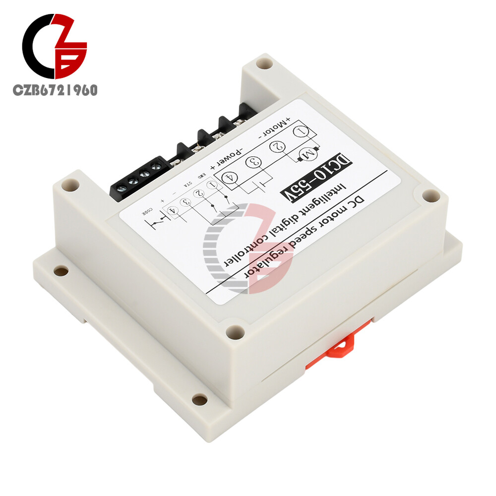 DC 10V-55V 30A Intelligent Brush Motor Speed Controller Display Remote Control
