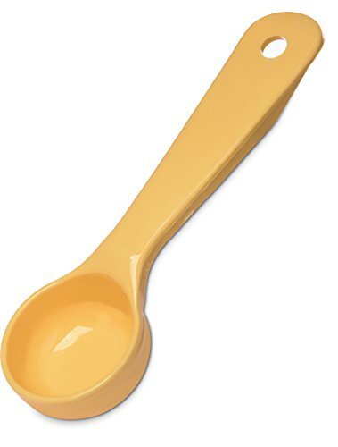CFS Measure Miser Solid Measuring Spoon with Short Handle, 1 Ounce, Yellow