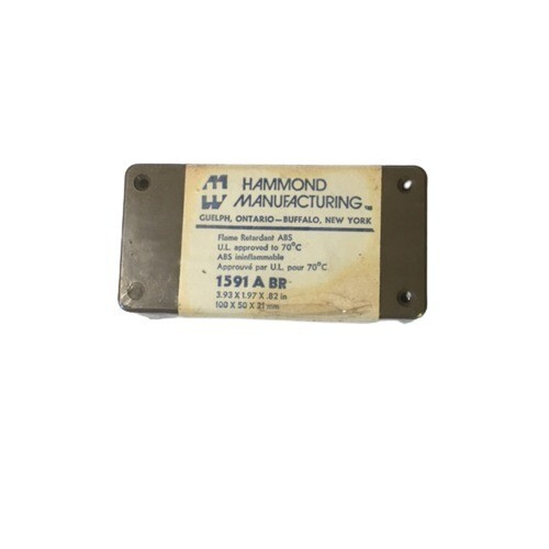 Hammond  1591ABR Plastic Fireproof Enclosure/ Hobby Box/ Electronics
