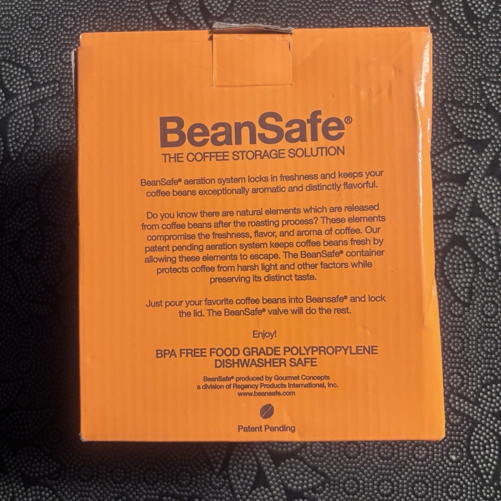Bean Safe. Coffee Storage Solution