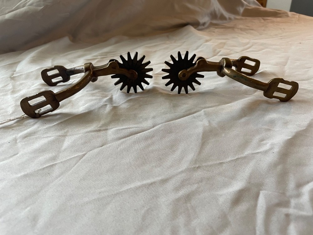 1890s brass spurs.