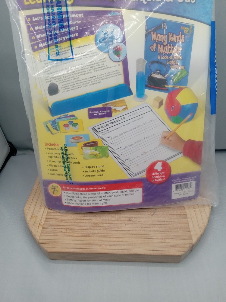 Lakeshore Read About Science Learning Center Solid Liquid &Gas