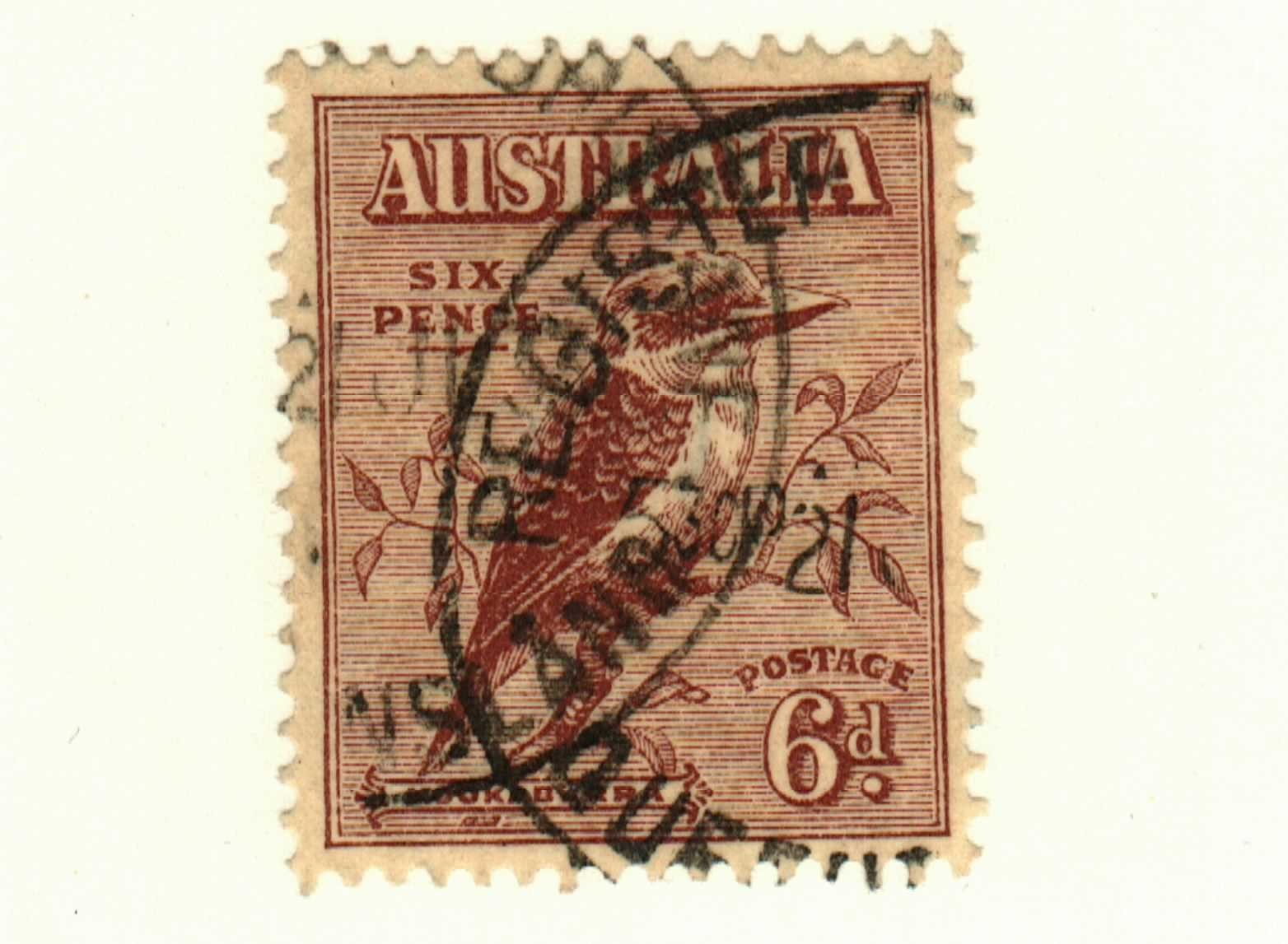 Australia #139 used Kookaburra bird