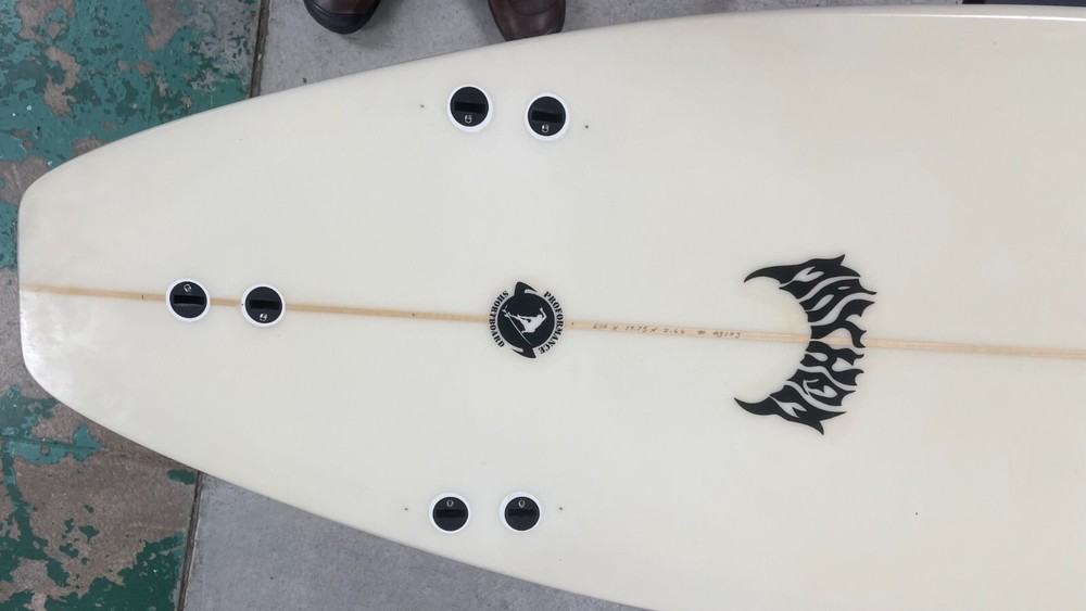 Used surfboard, Lost, thruster, tri fin, FCS