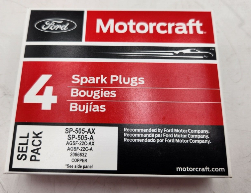 SELL PACK 4 MOTORCRAFT SP505A AGSF-22C SPARK PLUG