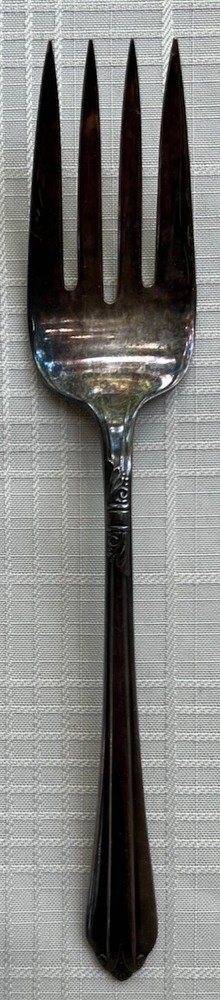 International Silverplate Starlight / Claridge Meat Serving Fork
