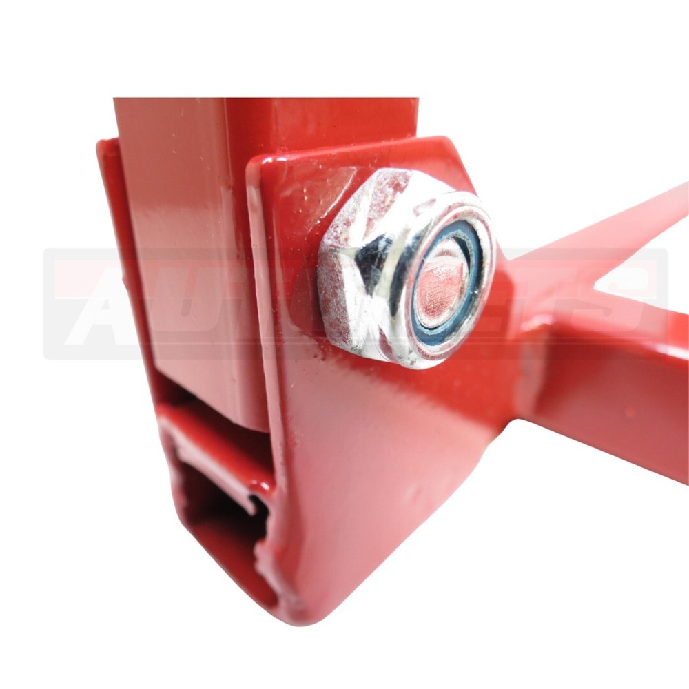 Foldable Red Engine Cradle Stand No wheels Easy Storage for Small Block Ford SBF