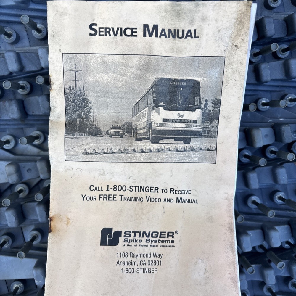 Stinger Spike System Model 2025 Tire Deflation