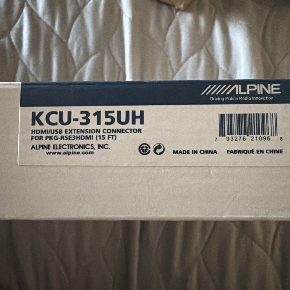 Alpine KCU-315UH USB / HDMI Extension Cable