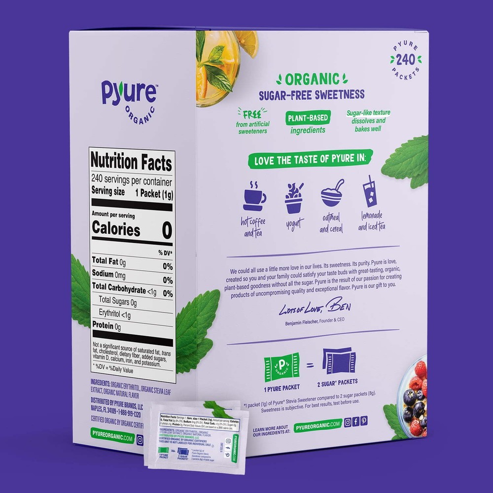 Pyure - Organic Stevia Granular Sweetener