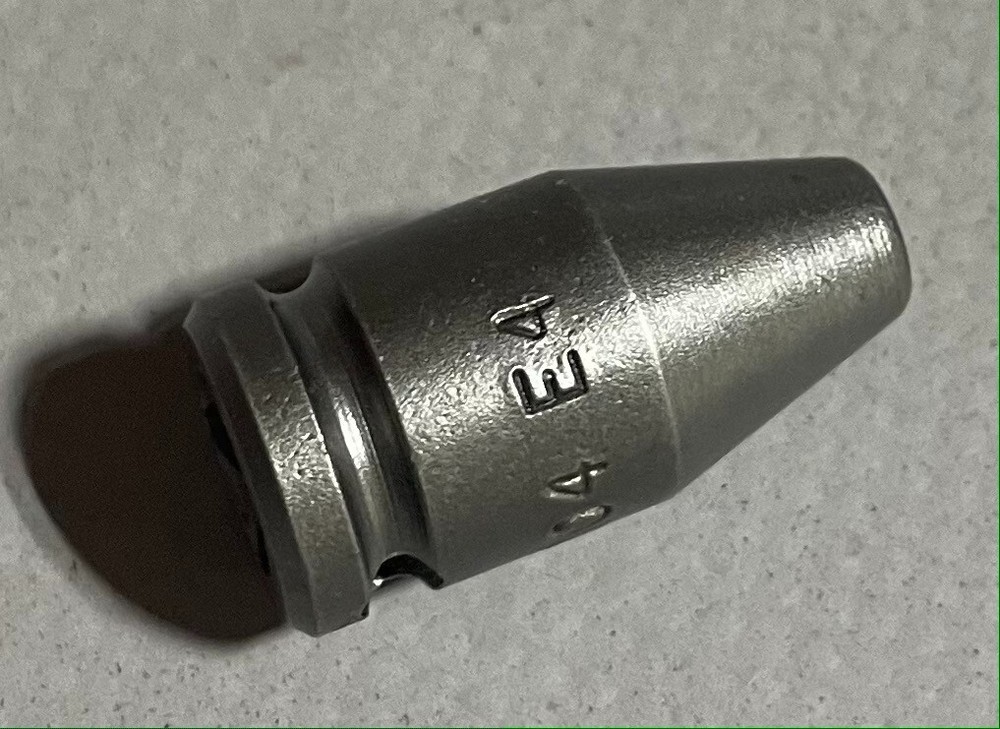 Apex TX-1104 E-4 Standard Torx Socket for External Screws 1/4” Square Drive