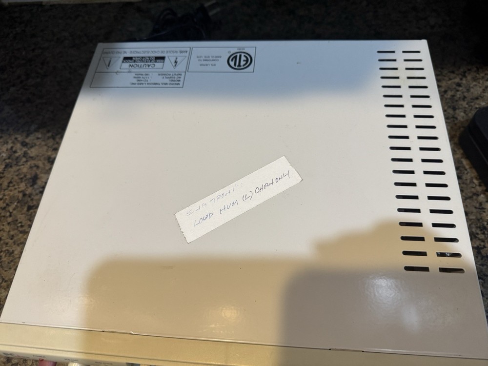 Micro Multimedia Labs PC Amp Equalizer TC1490