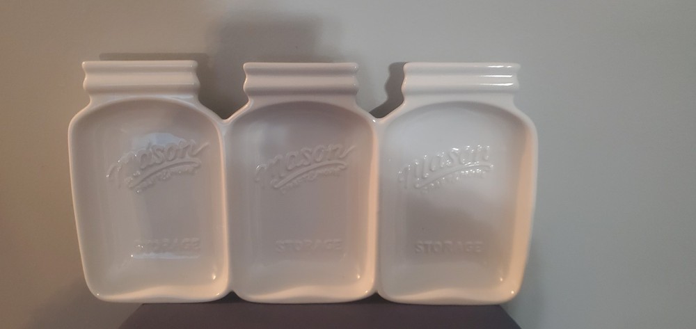 Mason And Craft White Divided Serving Tray