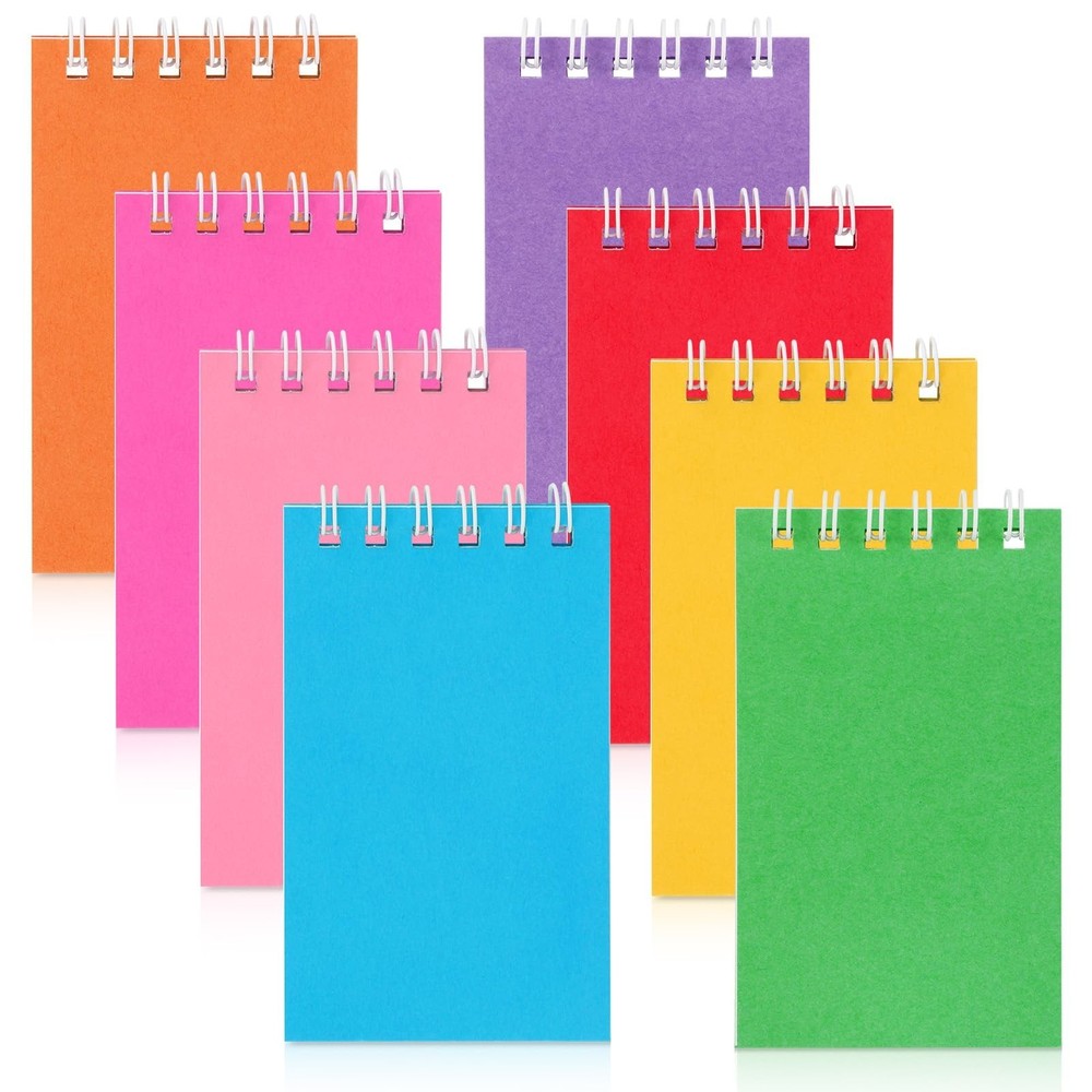 24Pack Pocket Notebook Bulk Small Notepad Pocket Notepad Small Spiral Noteboo...