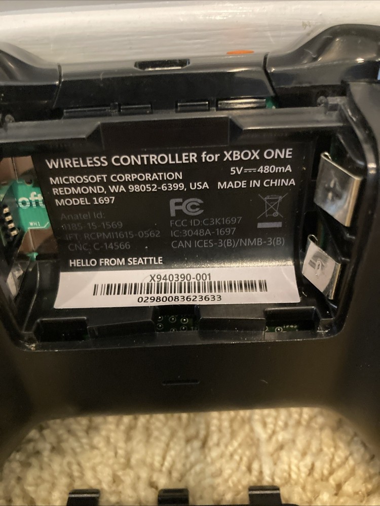 Microsoft Xbox One Controller Model 1697 - Armed Forces Camo Camouflage *TESTED*