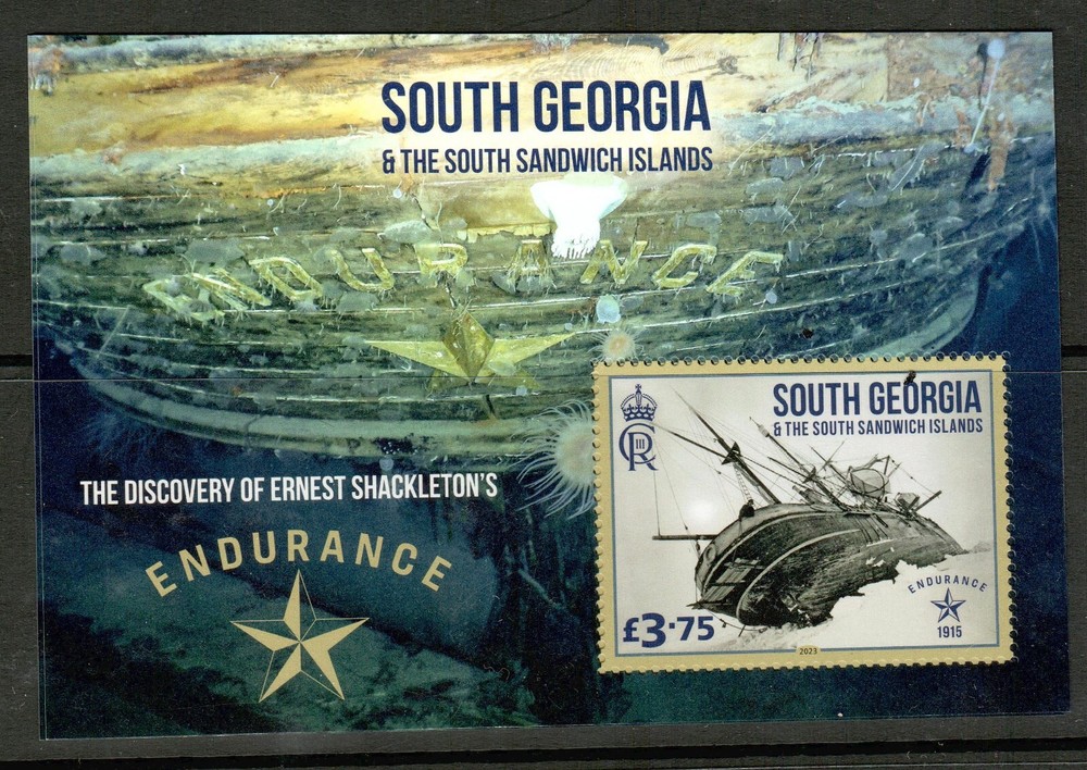 South  Georgia Endurance Sheetlet  MNH condition.