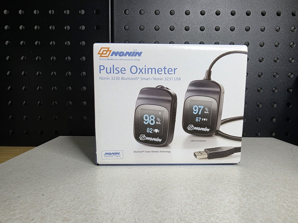 Nonin Pulse Oximeter 3230 Open Box