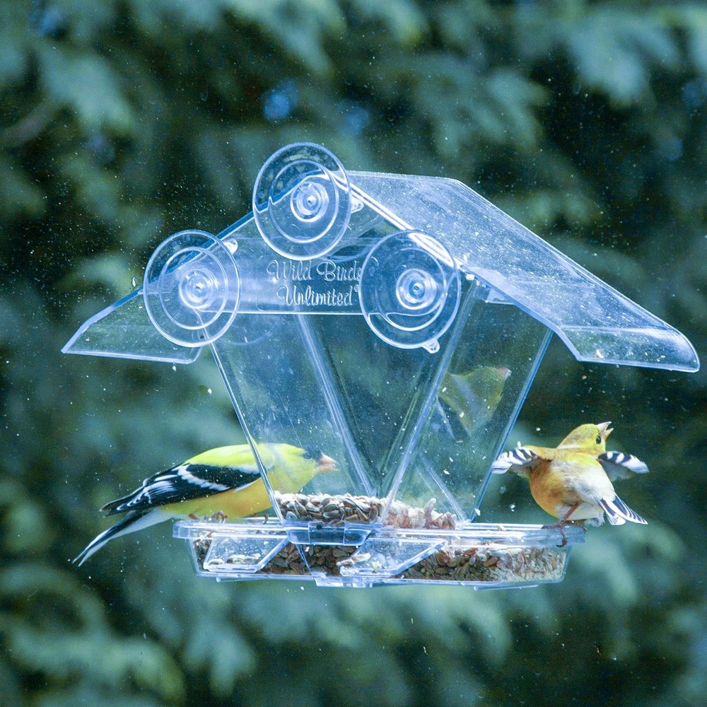 Clear Plastic Window Bird Feeder Suction Cups, 5-Pack, Replacement
