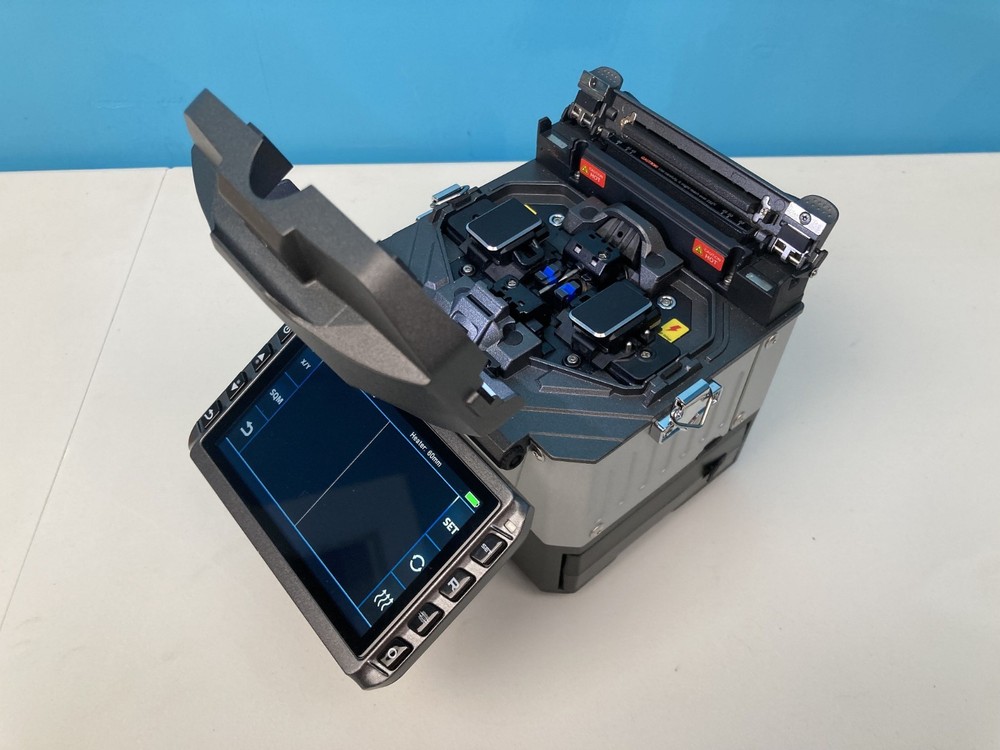 FiberFox 6S+ Core Alignment Splicer, Slightly Used, Total Arcs: 294