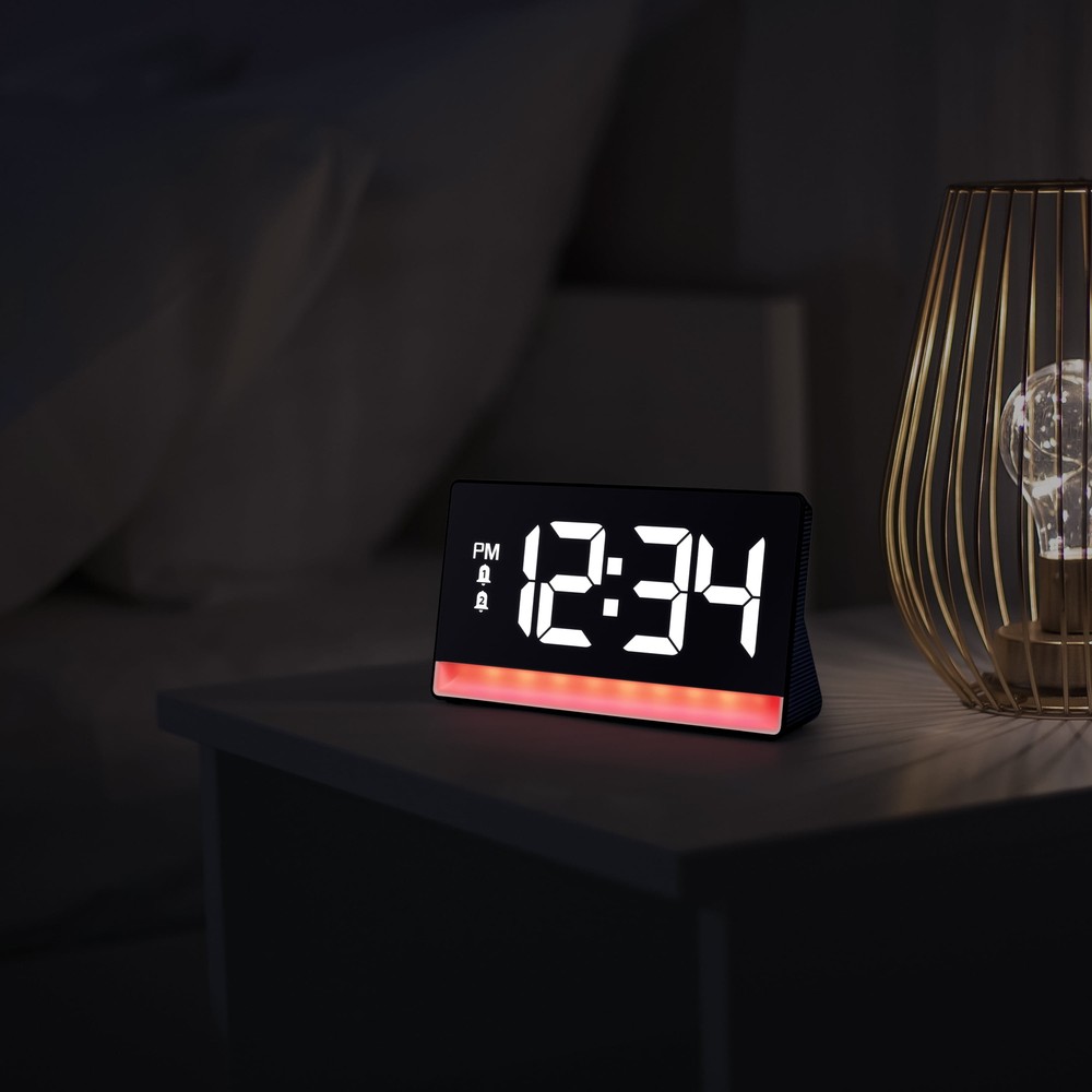 Digital Color Changing Deep Sleep Alarm Clock