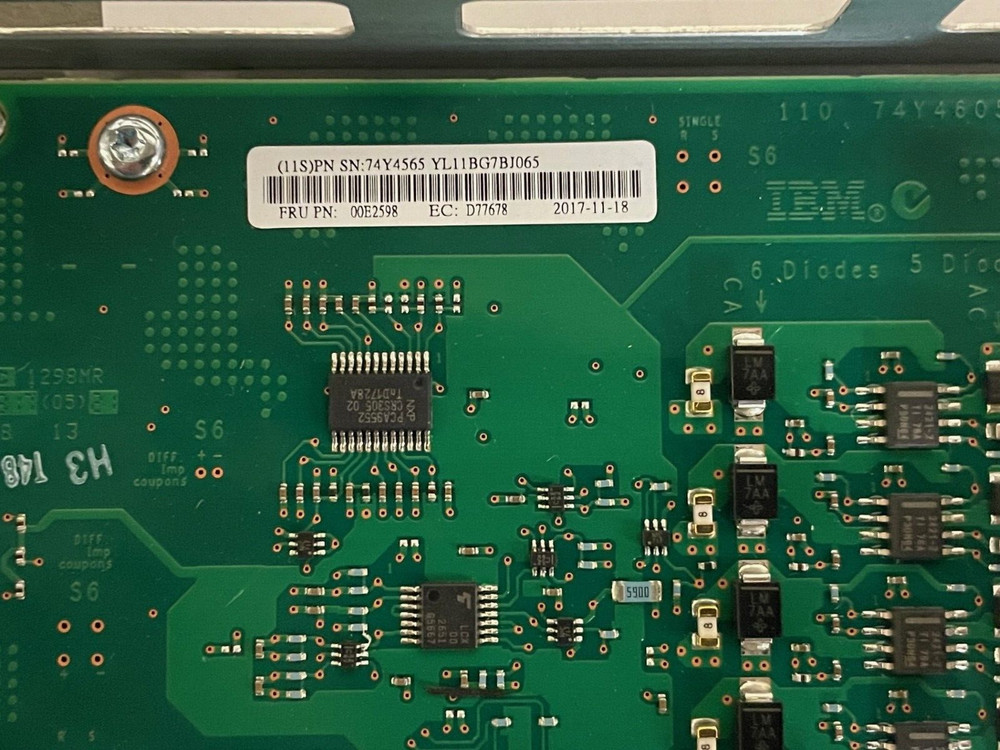 IBM 00E2598 GFSP Interface Card PULL FROM E870