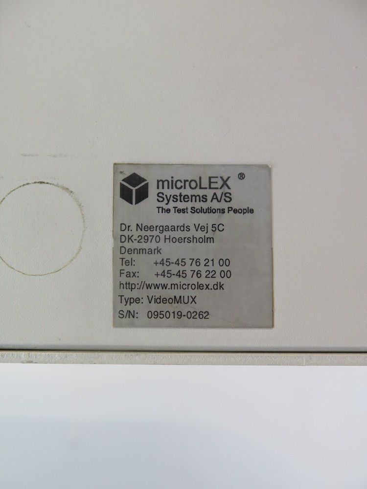 MicroLEX HWT-095019 VideoMUX Multiplexer HighSpeed Switch