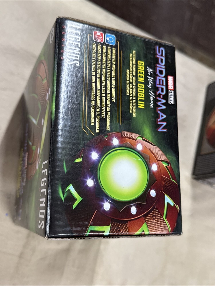 Marvel Legends Gear Prop Replica - Green Goblin Electronic Pumpkin IN STOCK