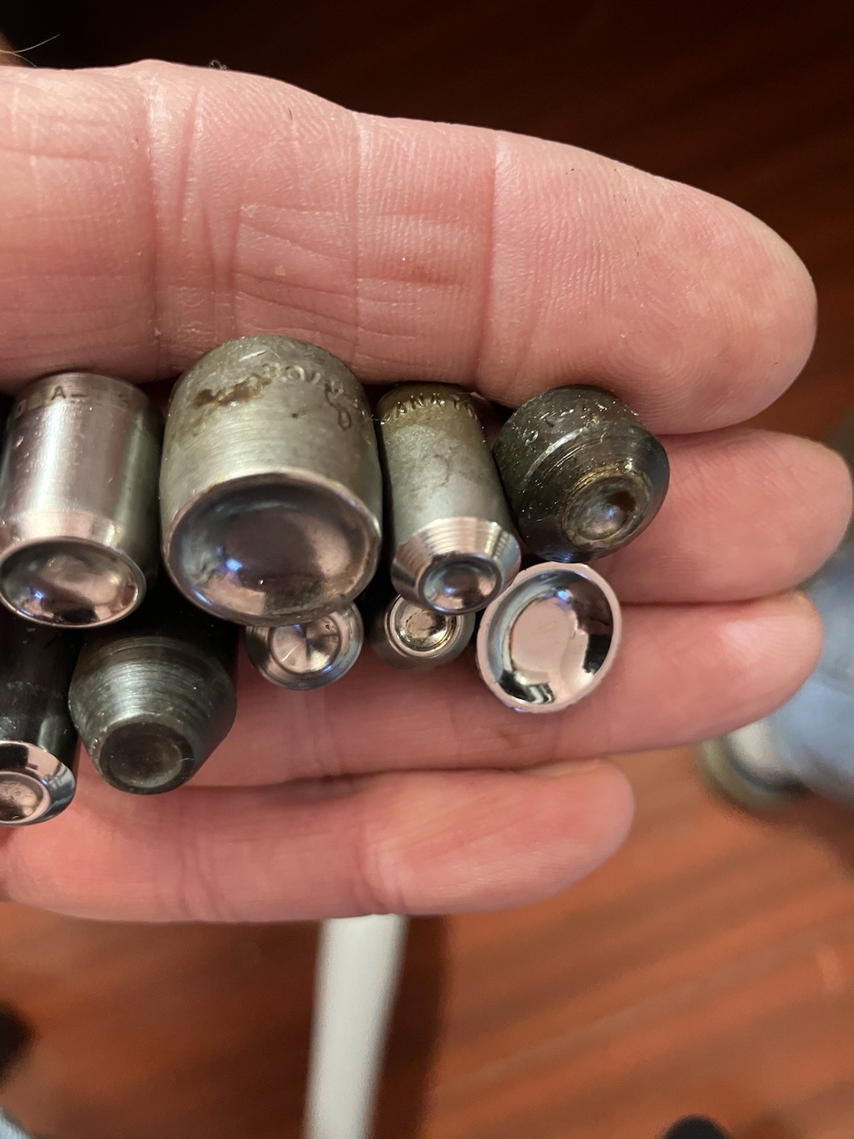 Lot 20 Hand Rivet Squeezer Die 3/16 Shank Aircraft Aviation Tools #2 Belly Tank