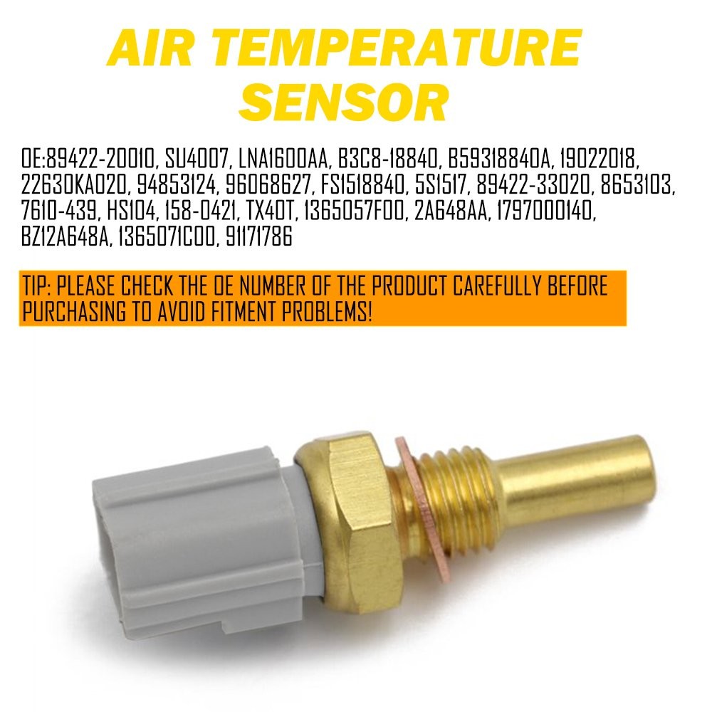 AUXITO Engine Temperature Coolant Sensor Temp Sender For Lexus SC300 SC430 SC400