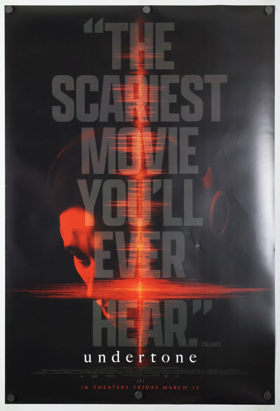 Undertone - original DS movie poster D/S 27x40 - 2026 Horror FINAL