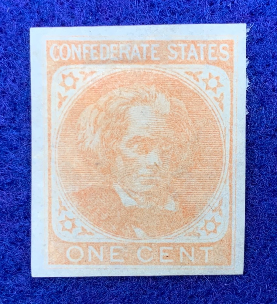 US Cofederate Stamp CSA #14a, 1¢