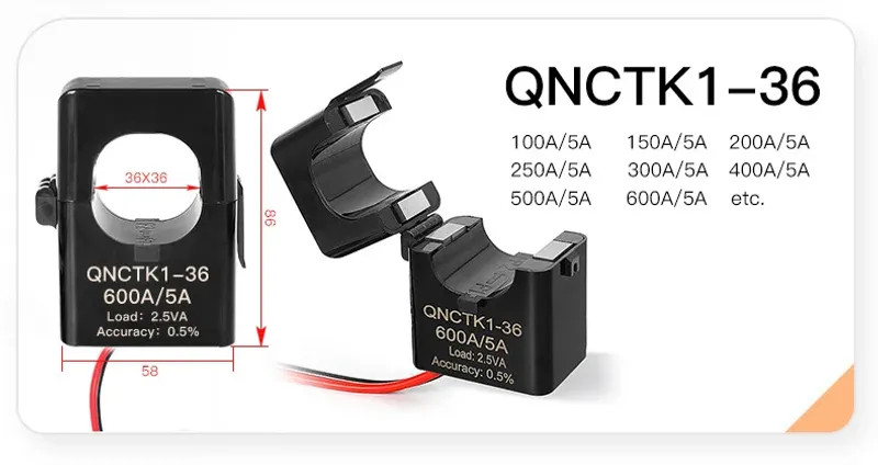 Current Transformer Split Core 3 Phase Clamp CT 2000/5A 2500/5A 3000/5A 4000/5A