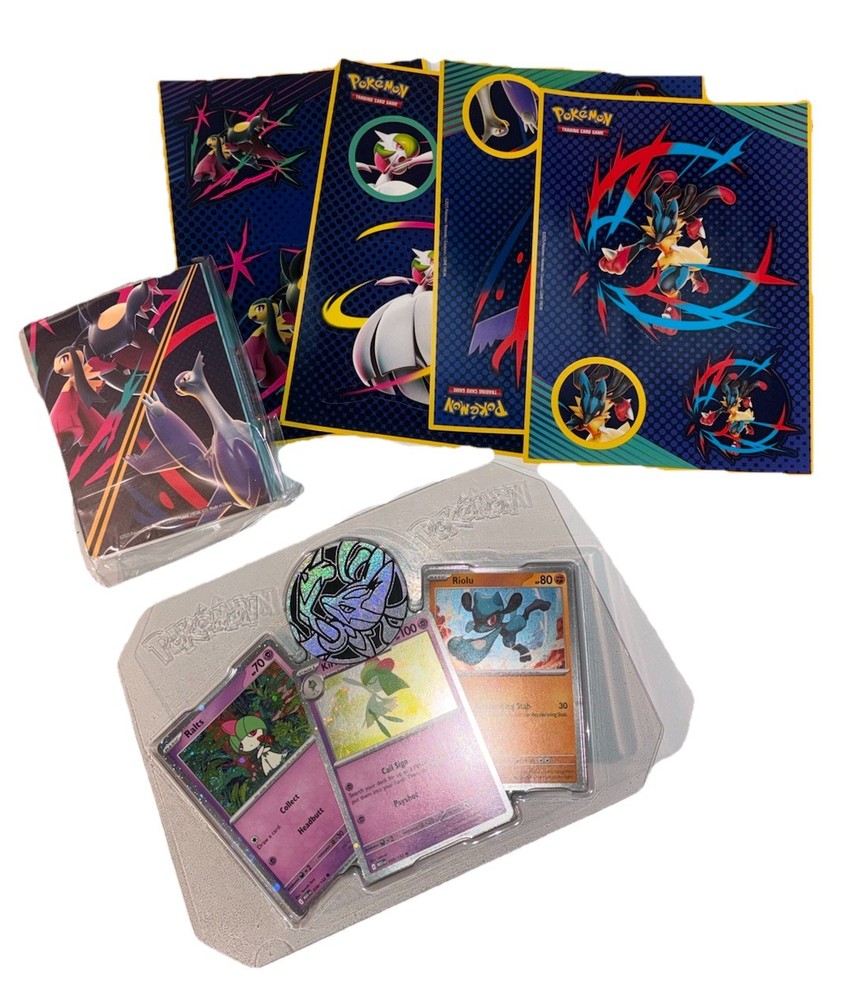 Pokemon TCG Fall Collector Tin Lunchbox MEGA EVOLUTION WITH PROMOS - EMPTY BOX