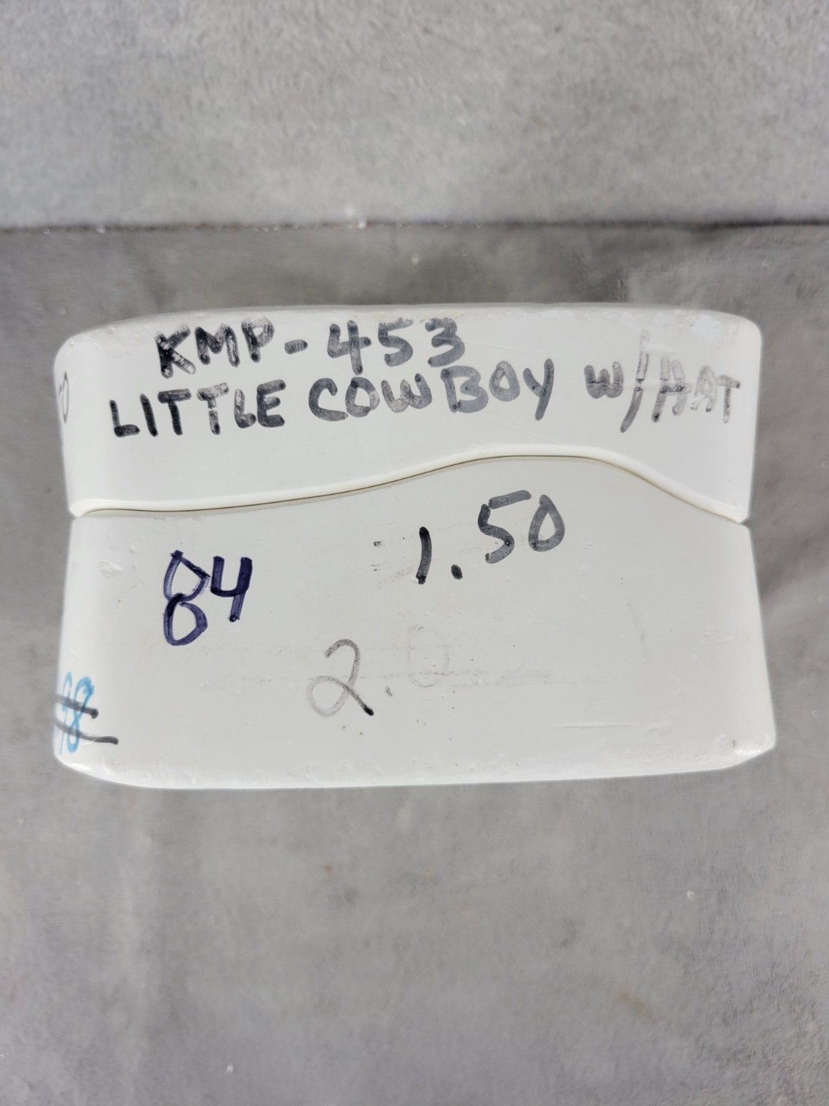 Vintage Ceramic Slip Casting Mold Of Little Clown With Hat Kimple 453