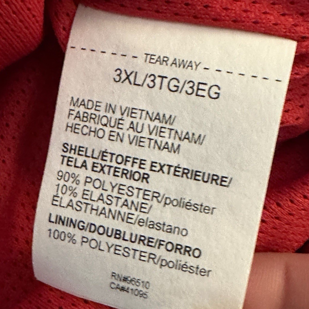 Under Armour Red Quarter Zip Pullover Jacket Mens 3XL Athletic Performance