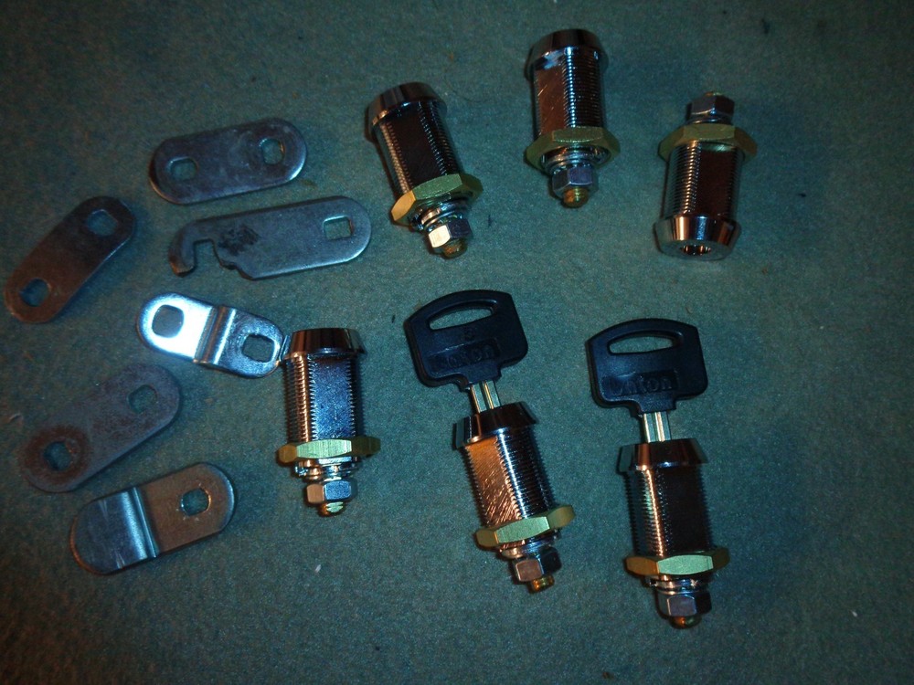 6 Baton Ultra High Security Amusement & Vending Locks 1-1/8"