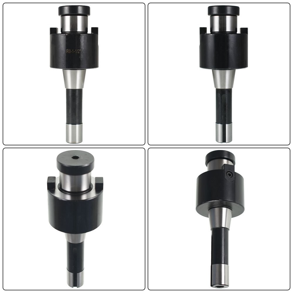 1 Pcs 1-1/2" R8 Shank Shell Milling Arbor Adapter Holder For Type
