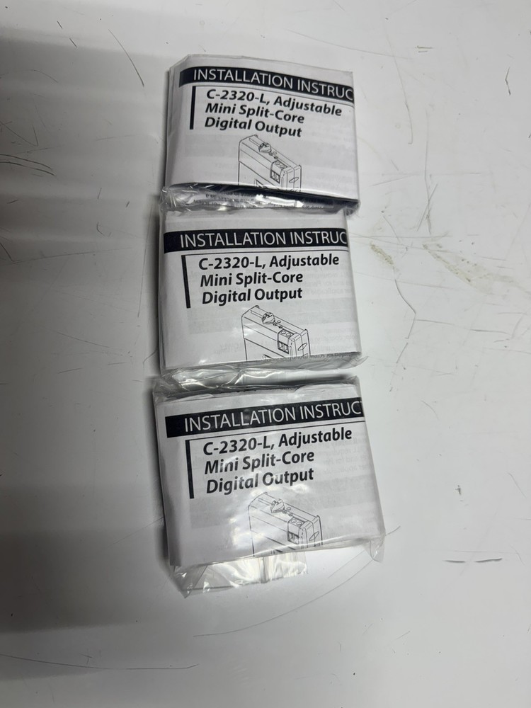 SENVA C-2320-L ADJUSTABLE MINI SPLIT-CORE CURRENT SWITCH