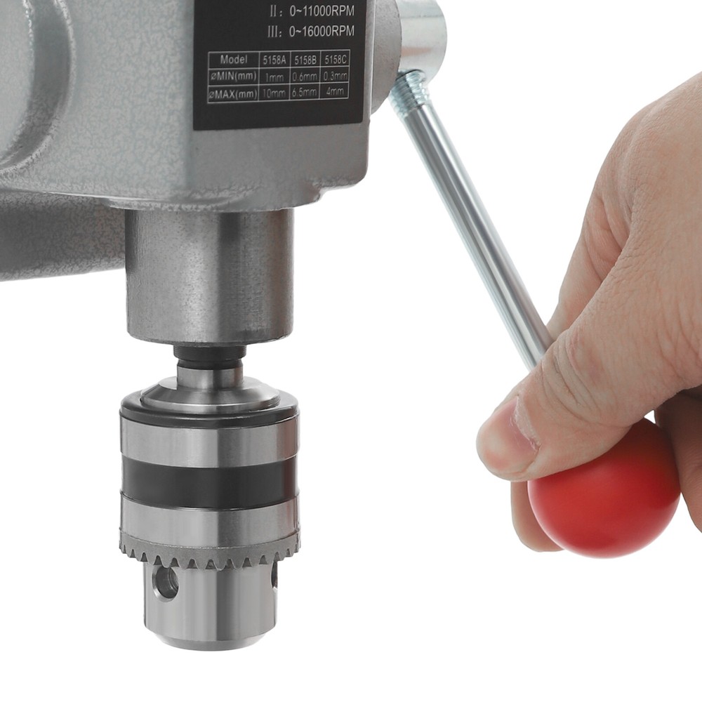 Worktable Corded Electric Portable Mini Drill Press Bench Drilling Machine