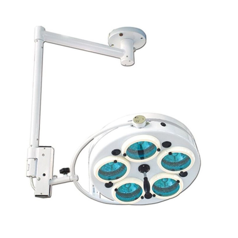 Ceiling Mounted 5-Reflector Cold Light Dental Surgical Shadowless Operating Lamp