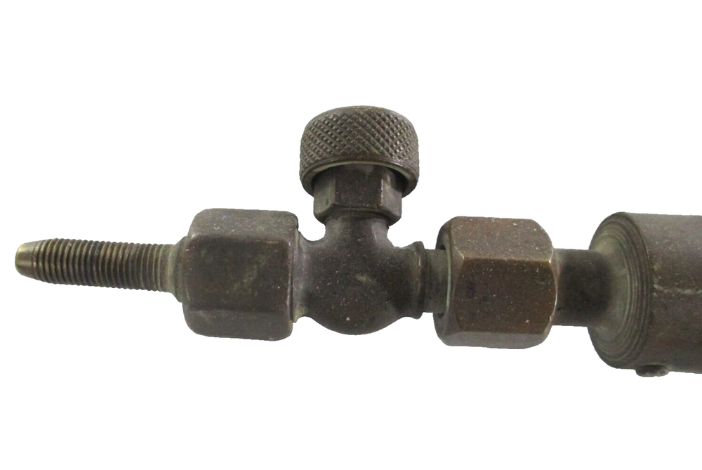 Vintage Brass Comweld Propane Torch Adjustable Flame Working Order 34cm Long