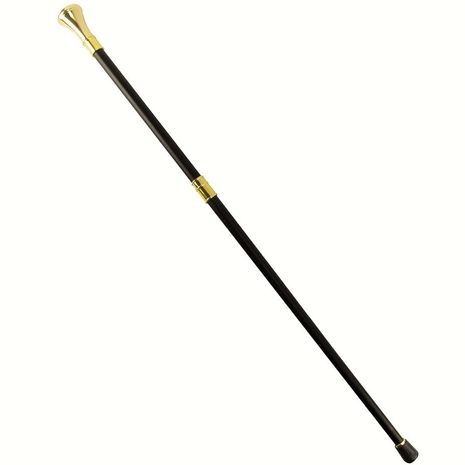 Masonic Segmented Walking Stick Cane - Freemasons - Mason - Square and Compasses