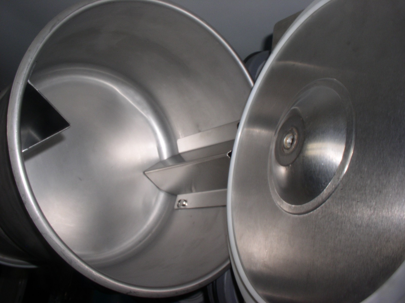 BIRO VTS 43 VACUUM TWIN 20 LB TUMBLER MEAT MARINATOR w/ PUMP 115V VERY CLEAN